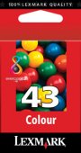 43 / 18Y0143e Original Lexmark Colour Ink Cartridge
