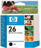 51626ae (26) Original HP Black Ink Cartridge