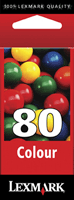 80 / 12A1980 Original Lexmark Colour Ink Cartridge