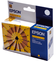 T0324 Epson Original Yellow Ink Cartridge
