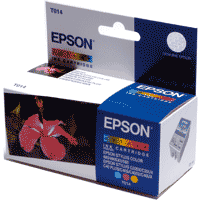 T014 Epson Original Colour Ink Cartridge