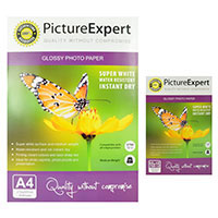 240g Bundle -A4 Medium Weight High Glossy Photo Paper x20 + **FREE 4"x6" x50 **