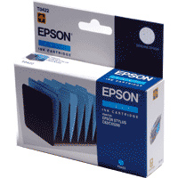 T0422 Epson Original Cyan Ink Cartridge