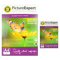 255g Bundle -A4 Heavy Weight Professional Glossy Photo Paper x 20 + **FREE 4"x6" x20 **