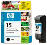 C6615ne (15) Original HP Light User Black Ink Cartridge