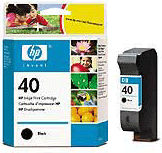 51640ae (40) Original HP Black Ink Cartridge