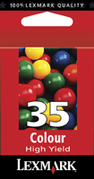 35/ 18C0035e Original Lexmark High Yield Colour Ink Cartridge