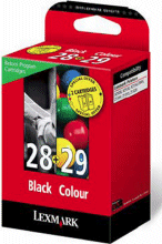 18C1520e (28 & 29) Original Lexmark Black & Colour RETURN PROGRAM Ink Cartridge Ink Cartridge Pack