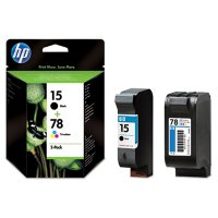SA310AE (15 & 78) Original HP Black & Colour Ink Cartridge Multipack