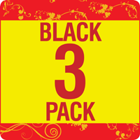 INK-M41 x3 Compatible Black Ink Cartridge + 50 Sheets 240g 4"x6" Photo Paper SAVE &pound;13.00