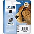 T0711 Epson Original Black Ink Cartridge