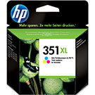 CB338EE (351XL) HP Original High Capacity Colour Ink Cartridge