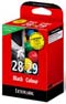18C1520e (28 &amp; 29) Original Lexmark Black &amp; Colour  RETURN PROGRAM Ink Cartridge Ink Cartridge Pack