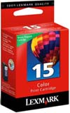 15 / 018C2110E Original Lexmark Colour Return Program Ink Cartridge