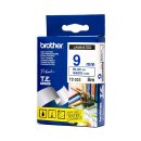 TZ-223 Original Brother P-Touch Blue on White Tape 9mm x 8m