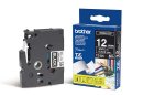 TZ-335 Original Brother P-Touch White on Black Tape 12mm x 8m