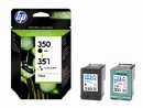 CB335EE (350) &amp; CB337EE (351) Original HP Black &amp; Colour Ink Cartridge Multipack
