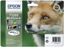 T1285 Epson Original Black &amp; Colour 4 Ink Cartridge Pack