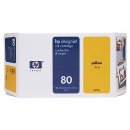 HP C4873A (80) Original Yellow Ink Cartridge