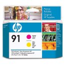 C9461A (91) Original HP Magenta &amp; Yellow Printhead