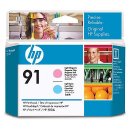 C9462A (91) Original HP Light Magenta &amp; Light Cyan Printhead