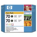 CB339A (70) Original HP Twin Pack Matte Black Ink Cartridge