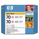 CB346A (70) Original HP Twin Pack Light Magenta Ink Cartridge