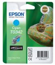T0342 (C13T034200) Original Epson Cyan Ink Cartridge