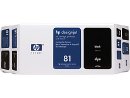 C4990A (81) Original HP Black Ink Cartridge &amp; Printhead