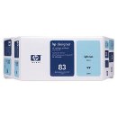 C5004A (83) Original HP Light Cyan Ink Cartridge &amp; Printhead