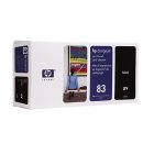 C4960A (83) Original HP Black UV Printhead &amp; Printhead Cleaner