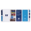 C4951A (81) Original HP Cyan Printhead &amp; Printhead Cleaner
