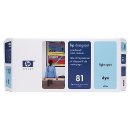 C4954A (81) Original HP Light Cyan Printhead &amp; Printhead Cleaner