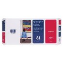 C4952A (81) Original HP Magenta Printhead &amp; Printhead Cleaner
