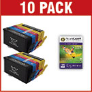 HP 364xl Compatible High Capacity Black &amp; Colour 10 Ink Cartridge Pack + 50 Sheets 240g 4"x6" Photo Paper