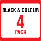HP 364XL Compatible Black &amp; Colour Ink Cartridge 4 Pack  SAVE &amp;pound; 9.48