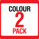 Canon BC-05 Compatible Colour Ink Cartridge ** TWIN PACK DEAL **  SAVE &amp;pound; 5.00