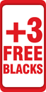 BCI-21BK/ BCI-21C Compatible Black &amp; Colour 12 Pack + 3 x FREE BCI-21BK Blacks