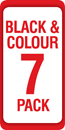 BCI-3e BK/C/M/Y/PC/PM/PBk Compatible Black &amp; Colour 7 Ink Cartridge Pack ***SAVE 50%***