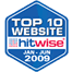Hitwise Top Ten website