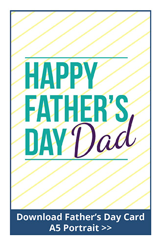Free Printable Father’s Day Cards