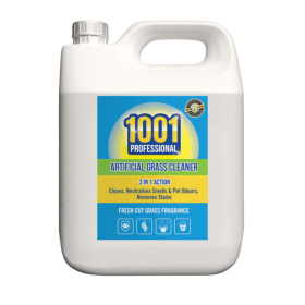 1001 Professional Artificial Grass Cleaner And Deodoriser 5 Litres 2 Pack OTO40077 F