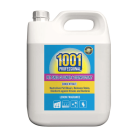 1001 Professional Pet Area Cleaner And Disinfectant 5 Litres 2 Pack OTO40078 F