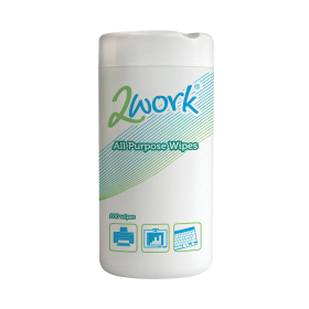 2Work All Purpose Wipes 100 Pack 450984 F
