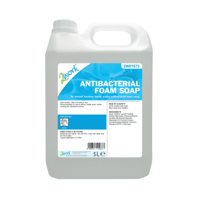2Work Antibacterial Foam Soap 5 Litre 487223 F