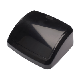 2Work Black Swing Bin Lid 10L 2W02396 F