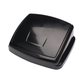 2Work Black Swing Bin Lid 30L 2W02394 F