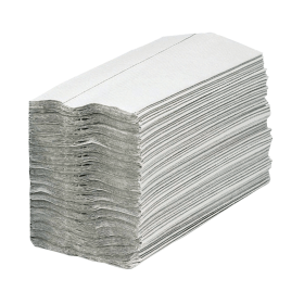 2Work C Fold Hand Towels 248mm x 217mm 1 Ply White 2880 Pack 370760 F