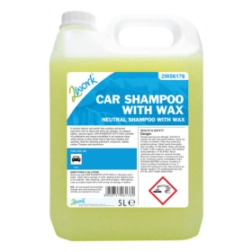 2Work Car Shampoo with Wax 5 Litre 2W06176 F