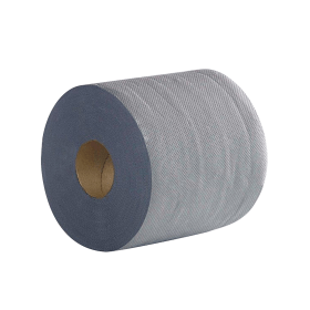 2Work Centrefeed Roll 100m 2 Ply Blue 6 Pack 495018 F